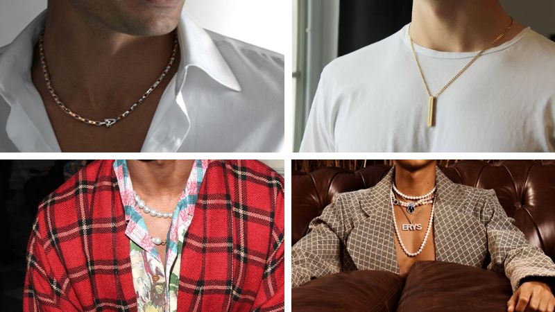 Bật mí 10 cách phối đồ với dây chuyền nam cực phong cách