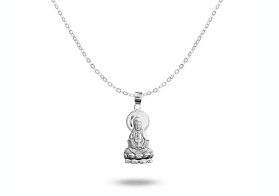 Mặt Dây Chuyền Phật Quan Âm Cầu Bình An
